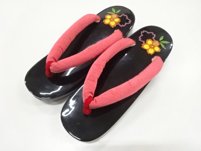 JAPANESE KIMONO / PAULOWNIA GETA (24 CM)